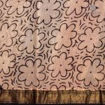 Pure Maheshwari Silk Sarees - Dark Terracotta SASMS36200 - Image 3