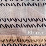 Pure Maheshwari Silk Sarees - Black SASMS36203 - Image 3