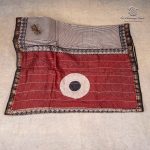 Pure Maheshwari Silk Sarees - Beige SASMS36204