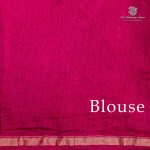 Pure Maheshwari Silk Sarees - Rani Pink SASMS36205 - Image 3