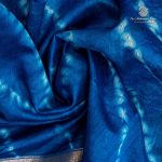 Pure Maheshwari Silk Sarees - Blue SASMS36206 - Image 2