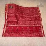 Pure Maheshwari Silk Sarees - Dark Red SASMS36207