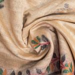 Jamdani Cotton Sarees - Beige SASMS36212 - Image 2