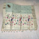 Paitani Fancy Sarees - Pista Green SASMS36216