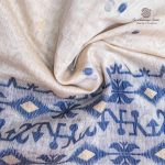 Jamdani Cotton Sarees - Beige SASMS36230 - Image 2