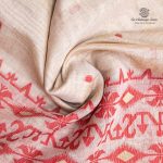 Jamdani Cotton Sarees - Beige SASMS36231 - Image 2