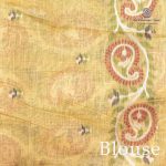 Jamdani Cotton Sarees - Yellow SASMS36237 - Image 3