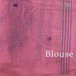 Jamdani Cotton Sarees - Pink SASMS36244 - Image 3