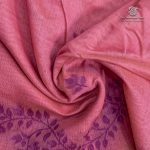 Jamdani Cotton Sarees - Pink SASMS36244 - Image 2