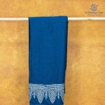Modal Silk Sarees -  Dark Teal Blue SASMS36248
