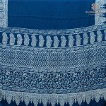 Modal Silk Sarees -  Dark Teal Blue SASMS36248 - Image 4