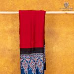 Modal Silk Sarees -  Dark red SASMS36249