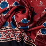 Modal Silk Sarees -  Dark Terracotta  SASMS36250 - Image 2