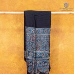 Modal Silk Sarees -  Black SASMS36251