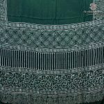 Modal Silk Sarees -  Dark Green SASMS36258 - Image 4