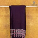 Modal Silk Sarees -  Dark Wine SASMS36259