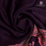 Modal Silk Sarees -  Dark Wine SASMS36259 - Image 2