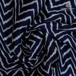 Modal Silk Sarees -  Dark Navy Blue SASMS36269 - Image 2