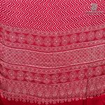 Modal Silk Sarees -  Red SASMS36270 - Image 4