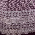Modal Silk Sarees -  Dark Maroon SASMS36271 - Image 4