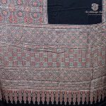 Modal Silk Sarees -  Black SASMS36272 - Image 4