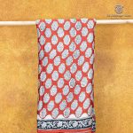 Modal Silk Sarees -  Reddish Orange SASMS36273