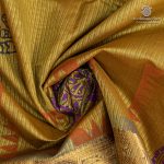 Silk Cotton Printed Sarees – Sambangi Green SASSC0036286 - Image 2