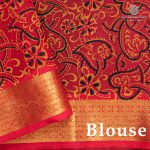 Silk Cotton Printed Sarees – Black SASSC0036289 - Image 3