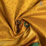 Silk Cotton Printed Sarees – Golden Yellow SASSC0036293 - Image 2