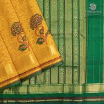 Silk Cotton Printed Sarees – Golden Yellow SASSC0036293