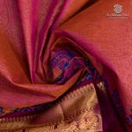 Silk Cotton Printed Sarees – Dual Shade Pink SASSC0036298 - Image 2