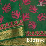 Silk Cotton Printed Sarees – Majenta Pink SASSC0036299 - Image 3