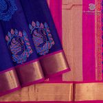 Silk Cotton Printed Sarees – Deep Violet SASSC0036300