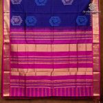 Silk Cotton Printed Sarees – Deep Violet SASSC0036300 - Image 4
