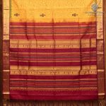 Silk Cotton Printed Sarees – Mango Yellow SASSC0036305 - Image 4