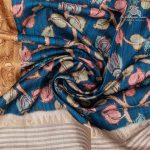 Fancy Tussar Sarees - Blue SASMS36306 - Image 2