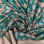 Fancy Tussar Sarees - Green SASMS36308 - Image 2