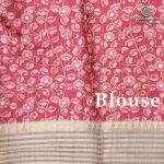 Fancy Tussar Sarees - Elephant Grey SASMS36309 - Image 3