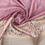 Fancy Tussar Sarees - Light Mauve SASMS36316 - Image 2