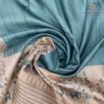 Fancy Tussar Sarees - Light Blue SASMS36317 - Image 2