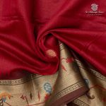 Paitani Fancy Sarees - Maroon SASMS36319 - Image 2