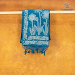Fancy Raw Silk Saree - Teal Blue SASMS36325