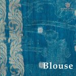 Fancy Raw Silk Saree - Teal Blue SASMS36325 - Image 3