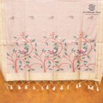 Jamdani Cotton Sarees - Beige SASMS36330 - Image 4