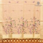 Jamdani Cotton Sarees - Pale Yellow SASMS36331 - Image 4