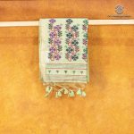 Jamdani Cotton Sarees - Light Green SASMS36333