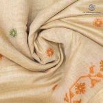 Jamdani Cotton Sarees - Beige SASMS36338 - Image 2