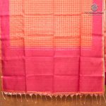 Fancy Tussar Sarees - Coral Orange SASMS36343 - Image 4