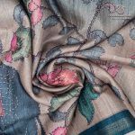 Fancy Tussar Sarees - Grey SASMS36349 - Image 2