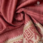 Fancy Tussar Sarees - Dusty Rose SASMS36352 - Image 2